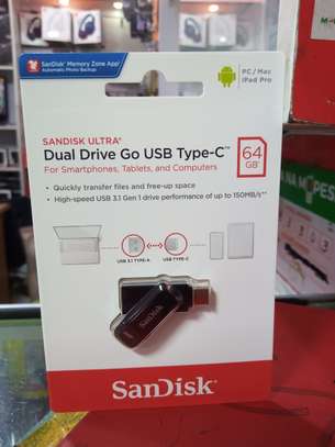 Sandisk SDDDC3 64GB Ultra Dual Drive Go USB Type-C FlashDisk image 2