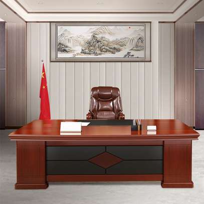 Office Desk: 1.6m Mahogany Office Desk In Sotik image 10