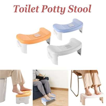 Foldable foot rest with rollers image 3