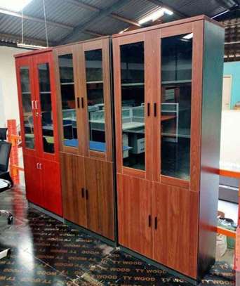 High quality two door wooden filling cabinets image 1