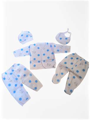 Lucky Star 5 Pieces Unisex Baby Clothing Sets image 4