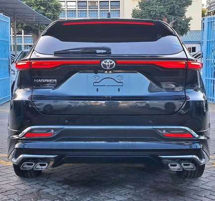 Toyota Harrier black premium grade 2021 image 14
