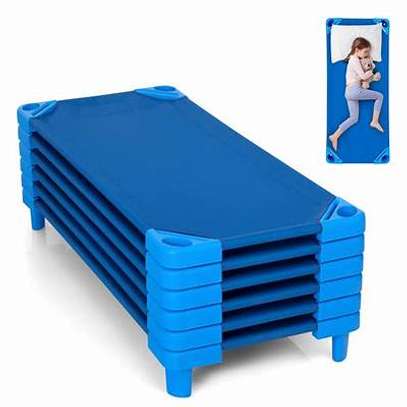 Durable Kindergarten Portable bed cot image 7