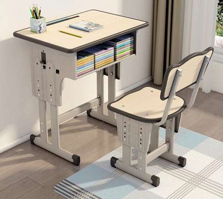 Office Desk : Adjustable Office Study Table and Chair image 1