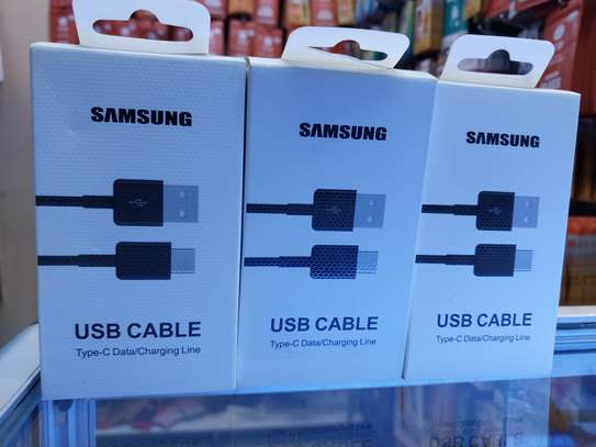 Black Samsung USB A To USB C Cable, 1.5M image 2
