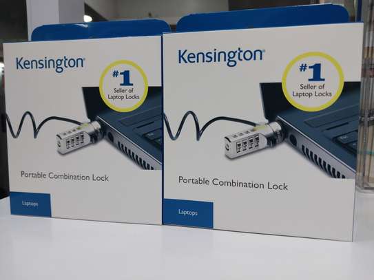 Kensington Portable Combination Lock For Laptop image 1