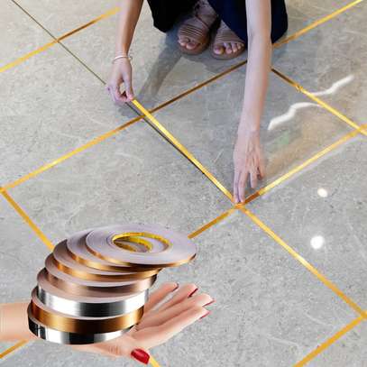 50m Adhesive Floor Tile Gap Tape Decorative Strip image 1