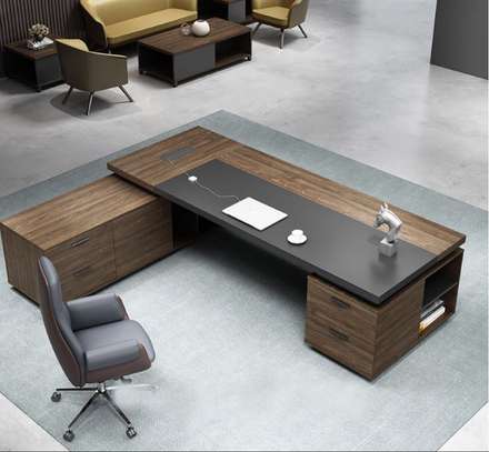 Office Desk: 1800mm Executive Luxury Large L Shape Desk image 3