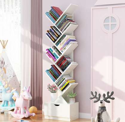 Tree-Shaped Floor Bookshelf for Books & Display image 5