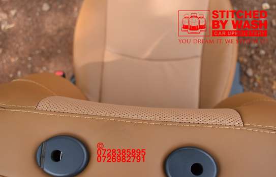 Mercedes c200 seat covers upholstery image 5