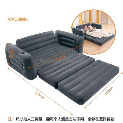 3 SEATER INFLATABLE SOFA BEDS image 1