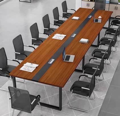 Large Office Meeting Table – Seats 8 to 10 [2.4m] image 2