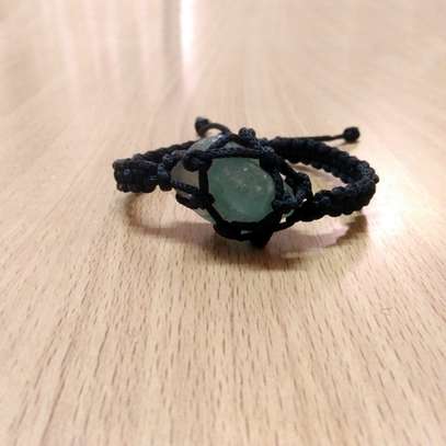 Natural Green Fluorite Crystals~Bracelets~wrist~Meditation image 7