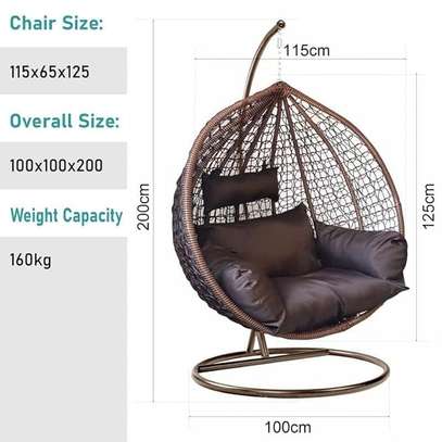 Luxurious Modern Balcony Swing Chair image 4