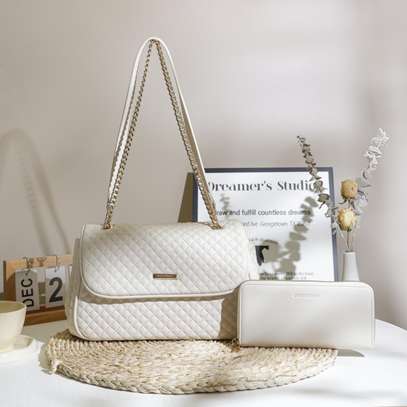 HIGH END FASHION LADIES HANDBAGS 2 IN 1 image 4