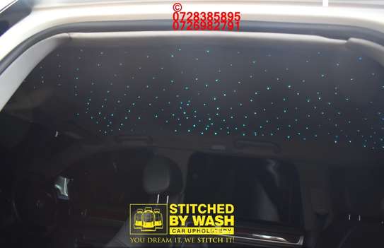 Touareg roof upholstery with stars image 3