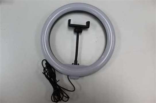 10 Inches Ring Light With 2.1m Tripod image 1