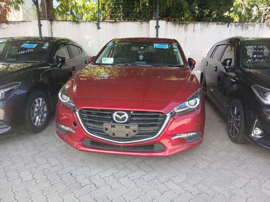 Mazda Axela Red 2018 image 2