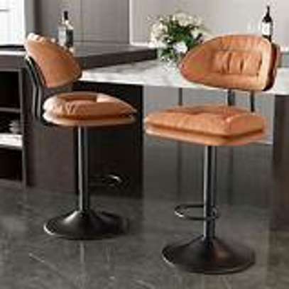 Dining Chair: Modern Alloy Barstool image 1