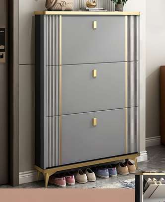 Office Cabinet : Modern Adjustable Shoe Rack Cabinet image 2