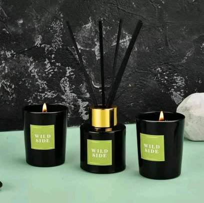 50ml reed diffuser + 2pc scented candles image 2