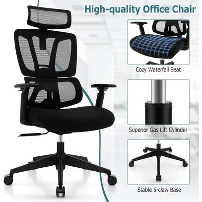 Office Chair: High Back Orthopedic Chair image 2