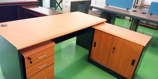 Executive office desks with pullouts image 3