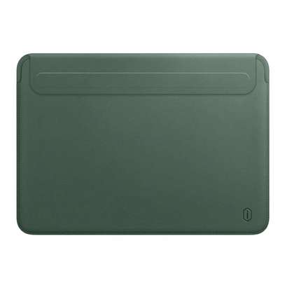 Wiwu Skin Leather Sleeve Midnight Green MacBook 13.3inch image 3