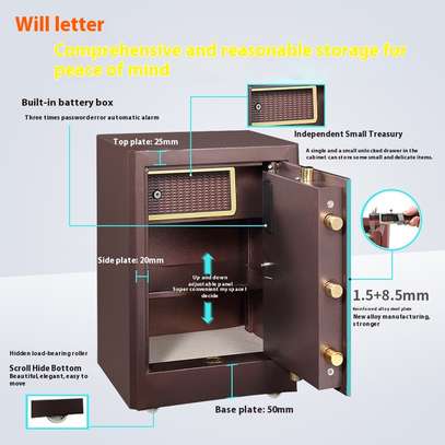 Electronic Fire-Resistant Security Safe –Metal Deposit Box image 4