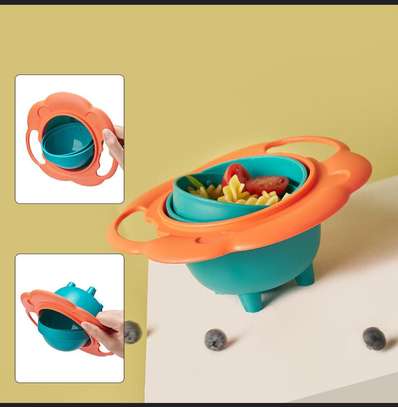 360 degrees free rotational baby bowl image 1