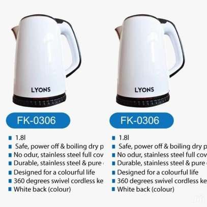 Luxury Cordless Electric Kettle 1.8 Litres White image 3