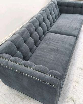 3 seater chesterfield sofa design with cocus image 1