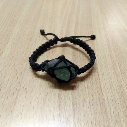 Natural Green Fluorite Crystals~Bracelets~wrist~Meditation image 8