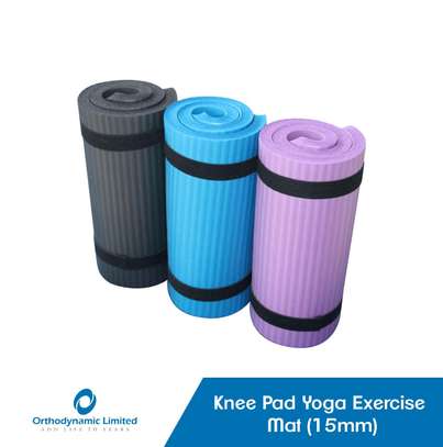 Yoga Knee Pad Exercise Mat-15mm image 1