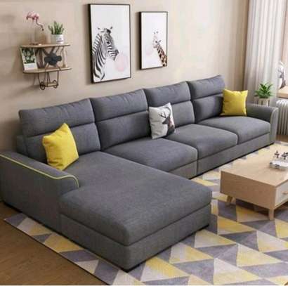 Texas 6-Seater modern L-shaped sofa image 1