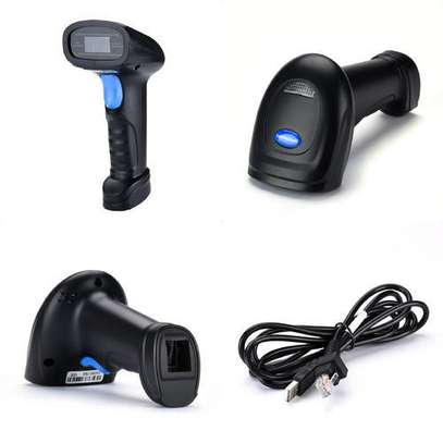 Handheld USB Laser Barcode Scanner Bar Code Reade With Stand image 5