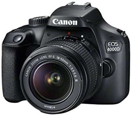 Canon EOS 4000D 18MP 3fps EF-S 18-55mm III Lens DSLR Camera image 1
