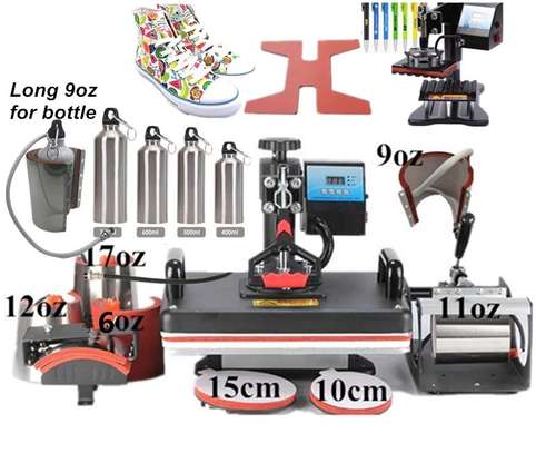 10 in 1 Heat Press Machine Sublimation Transfer Machine. image 1