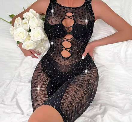 ADORABLE AND SASSY FISHNETS LINGERIES image 5