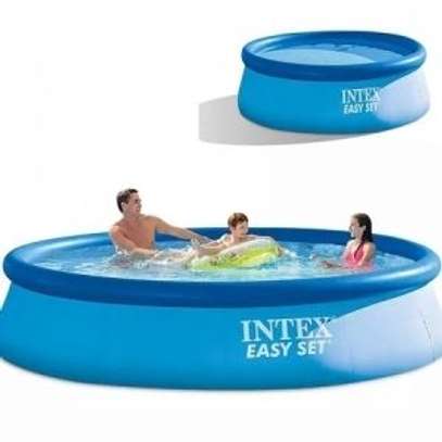 Intex PVC Inflatable Family Swimming Pool image 1