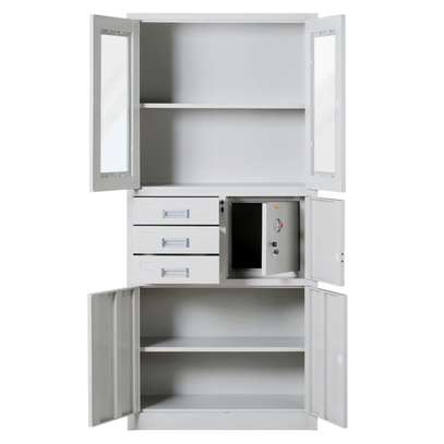 Office Cabinet : 2-Door Steel Office Cabinet With Safe image 2