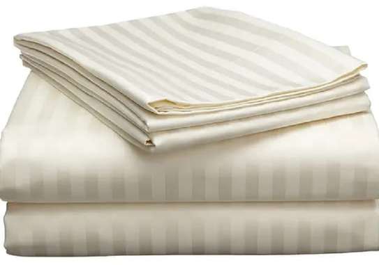 6 piece cotton stripped bedsheets image 2