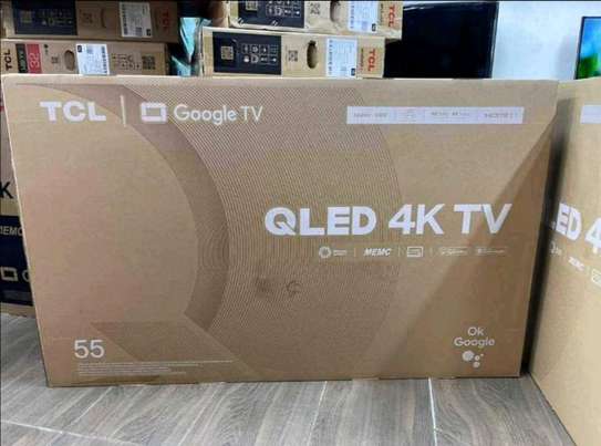 55 QLED Smart Google TV UHD 4K Frameless TCL image 1