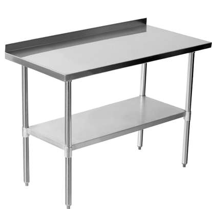 Stainless steel table image 1