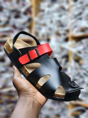 Cork sandals in stock image 8