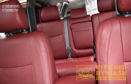 Prado Land Cruiser seat-covers and interior upholstery image 3
