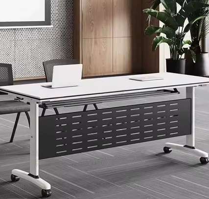 Office Table: Mobile Conference Foldable Office Table image 4