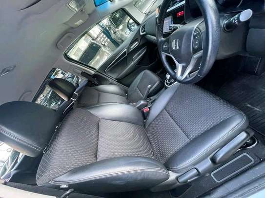 Honda Fit hybrid Silver 2017 image 2