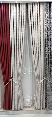 BEIGE CURTAINS WHITE WALLS image 7