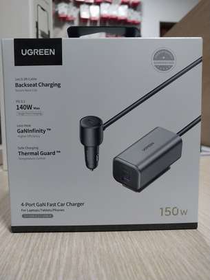 UGREEN EC706 (35571) 150W Type-C USB Car Charger Grey image 2